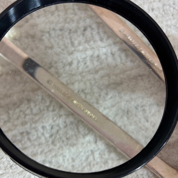 Wallace Silversmiths Elegant Silver Salad Servers - Picture 5 of 6